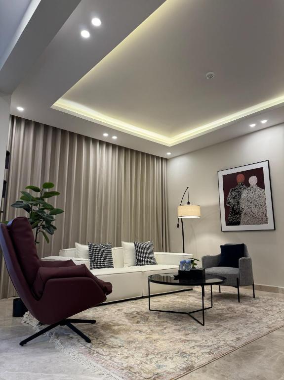 شقة تنفيذية 1 غرفة نوم - خزامى ليفينج 2 - النهضة